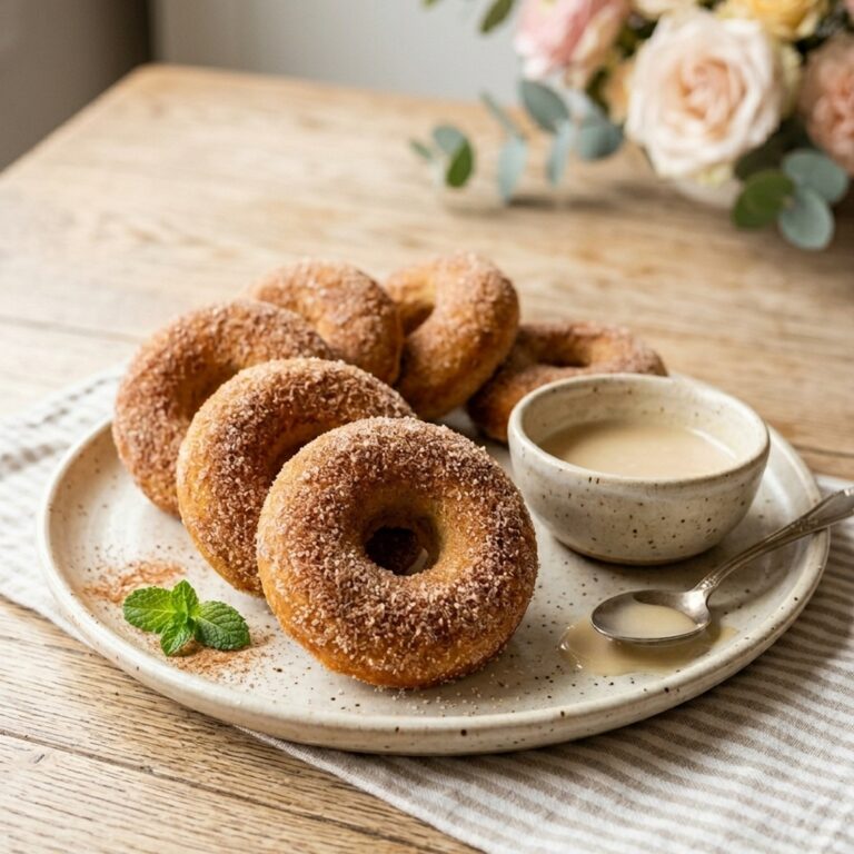 Baked Cinnamon Sugar Donuts