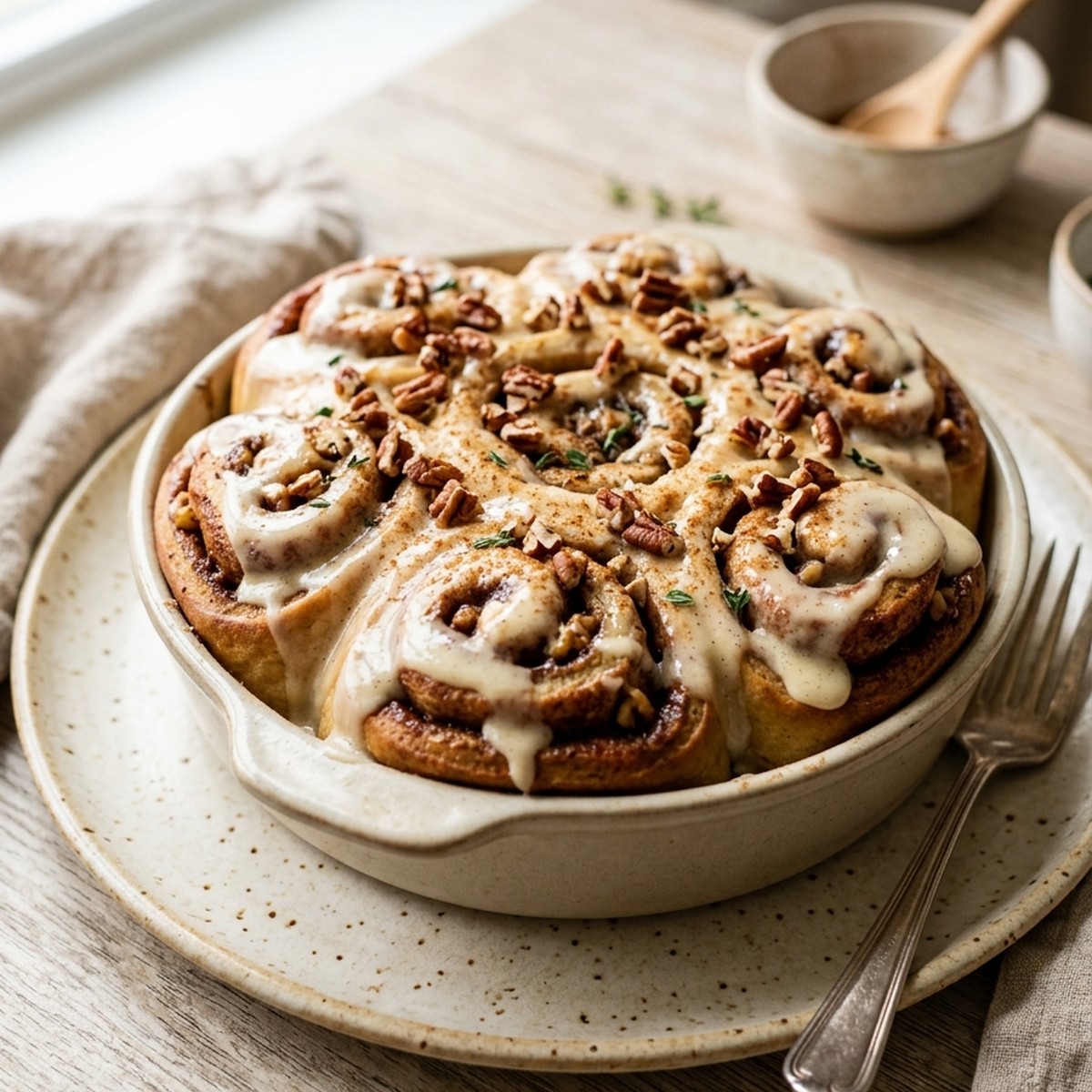 Banana Bread Cinnamon Rolls