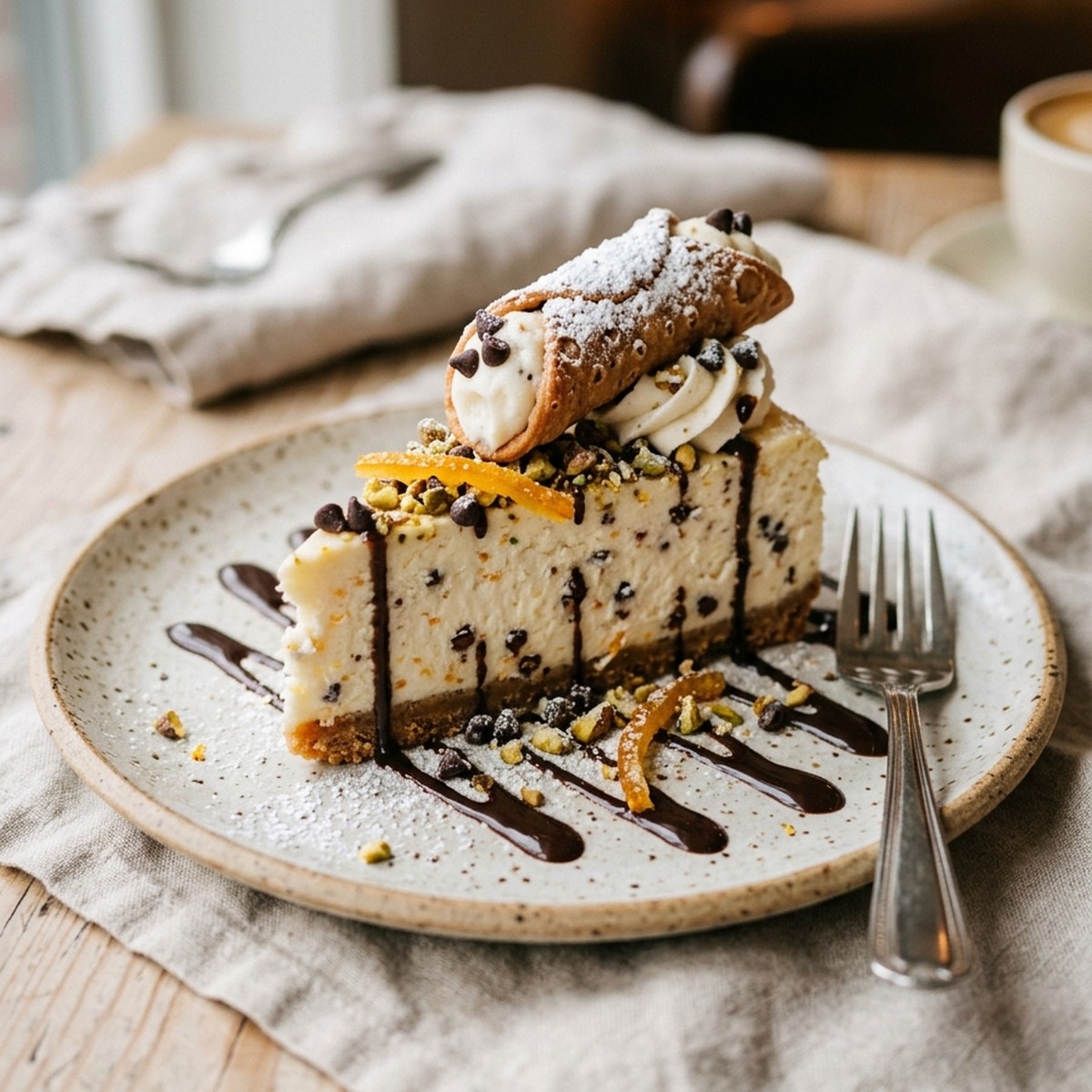 Cannoli Cheesecake