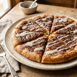 Cinnamon Sugar Pizza