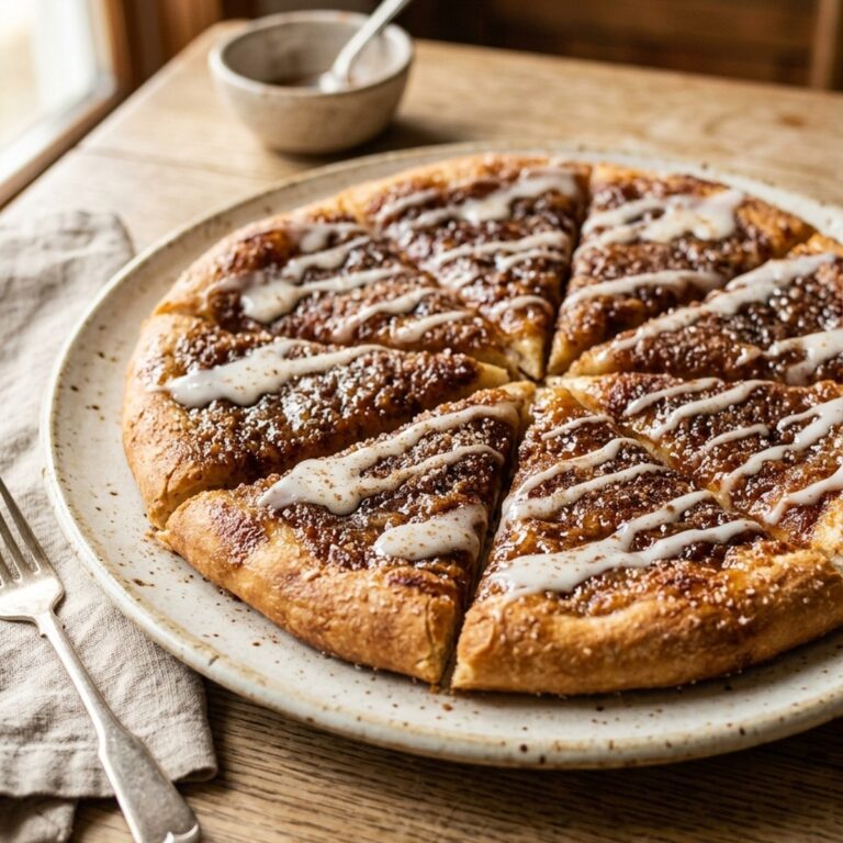 Cinnamon Sugar Pizza