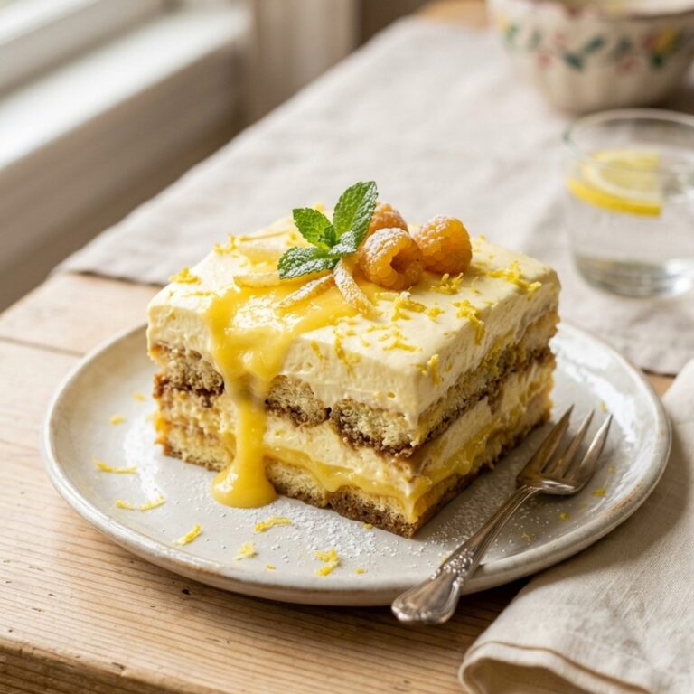 Lemon Tiramisu