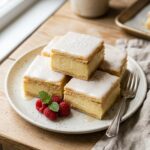 Vanilla Custard Cream Squares